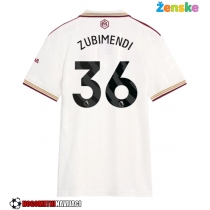 Ženske Nogometnih dresov Arsenal Martin Zubimendi #36 Tretji 2025-26 Kratki rokavi